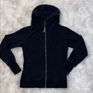 LULULEMON BLACK SCUBA HOODIE
